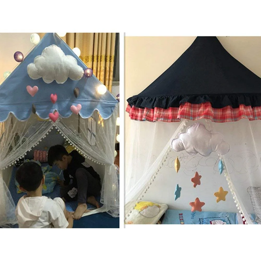 Подарок подвесной домашний Декор Детский фетр любящее сердце облако детская спальня подвеска мобильный потолок