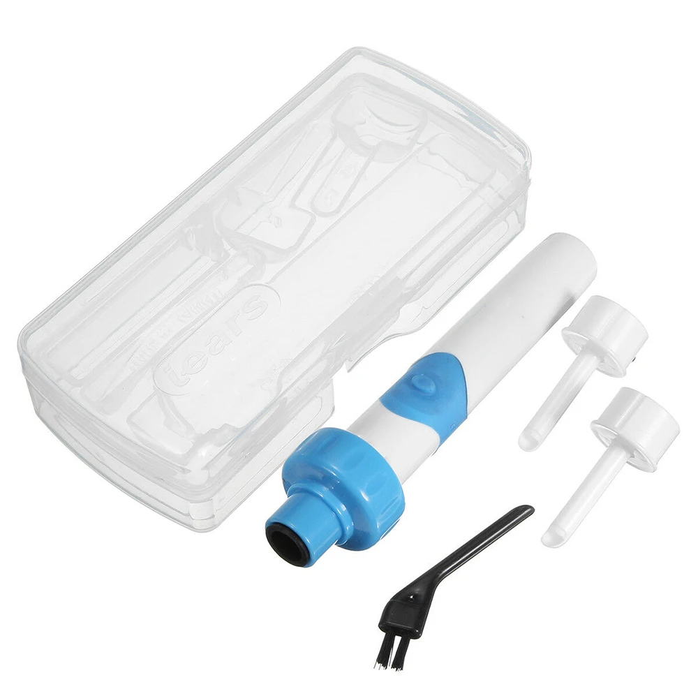 

New 2019 Safety Cordless Vacuum Electric Ear Cleaner Cleaning Ear Soft Head Ear Spoon Wax Cleaner Wax Remover for Kids