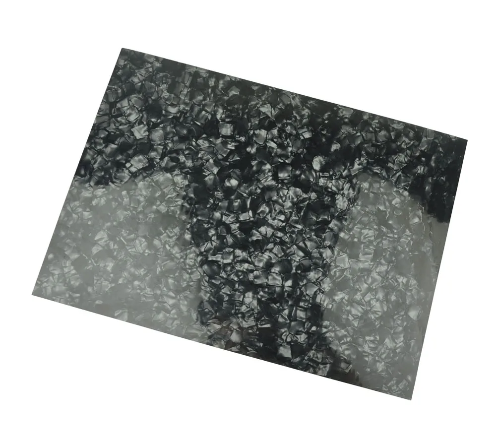 

A4 Size 0.71mm Pearl Black Celluloid Sheet Film 210x297mm for Pickguard Custom Inlays Guitar Pick Guitar Builder