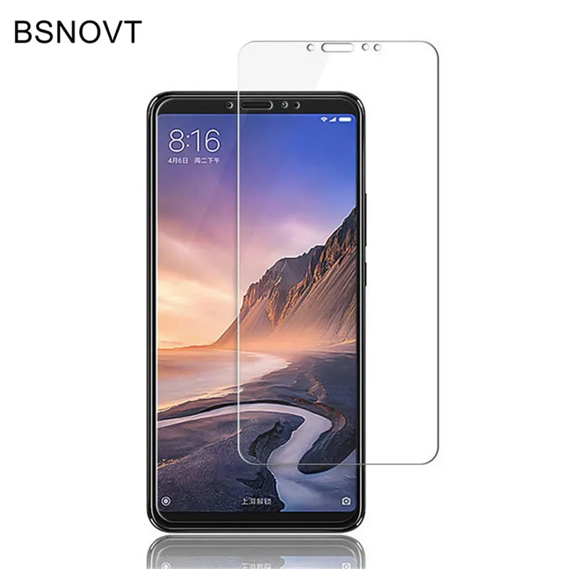 

2PCS For Xiaomi Mi Max 3 Glass Phone Screen Protector Tempered Glass For Xiaomi Mi Max 3 Glass For Xiaomi Mi Max 3 Film BSNOVT