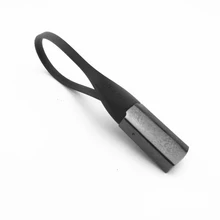 Простой брелок для ключей для мужчин и женщин-черный и белый стильный брелок для ключей