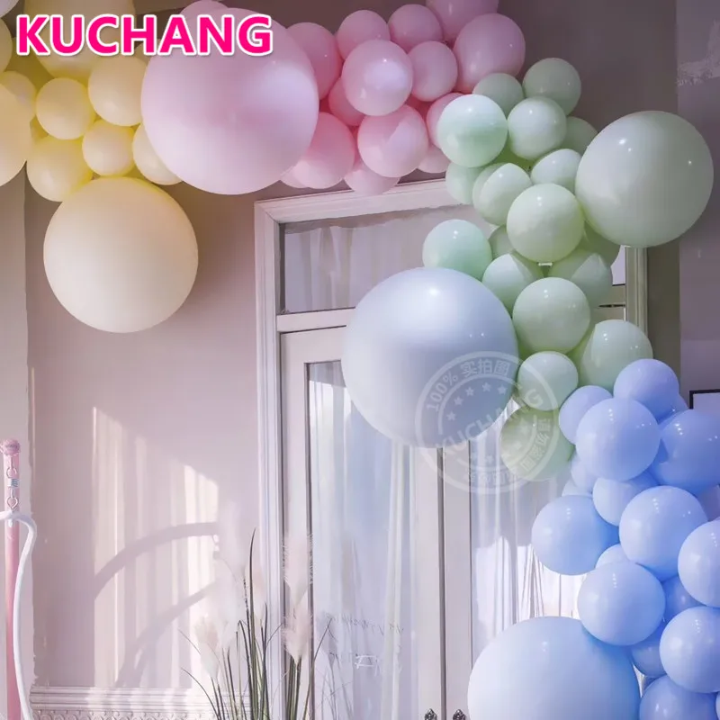 

10pcs/lot 18" 36" Round Macarons Color Latex Balloons Thicken Inflatable Helium Globos for Wedding Birthday Party Decorations