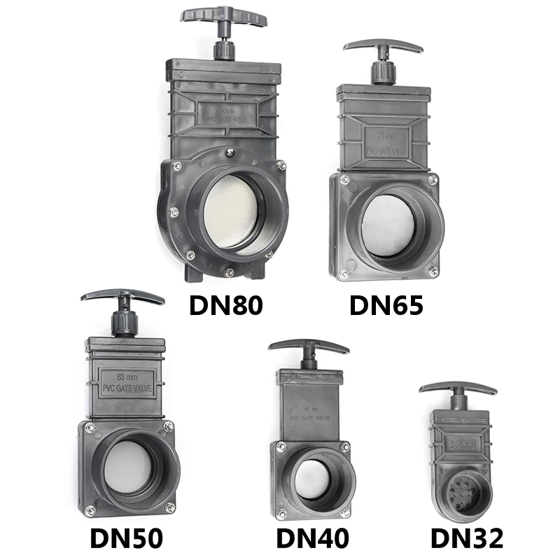 Горячая Распродажа DN32/DN40/DN50/DN65/DN80 НПВХ EPDM канализационные задвижки промышленность Тяговая пластина смесительный клапан 2,5 дюйма/2 дюйма/3,5 дюйма/3 дюйма/дюйма