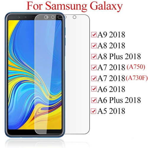 Protective-glass-on-for-Samsung-galaxy-a9-a7-a8-a6-plus-2018-tempered-glas-tremp-a9200lhz