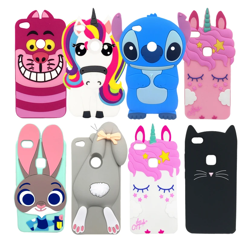 coque huawei p8 lite 2017 chat licorne