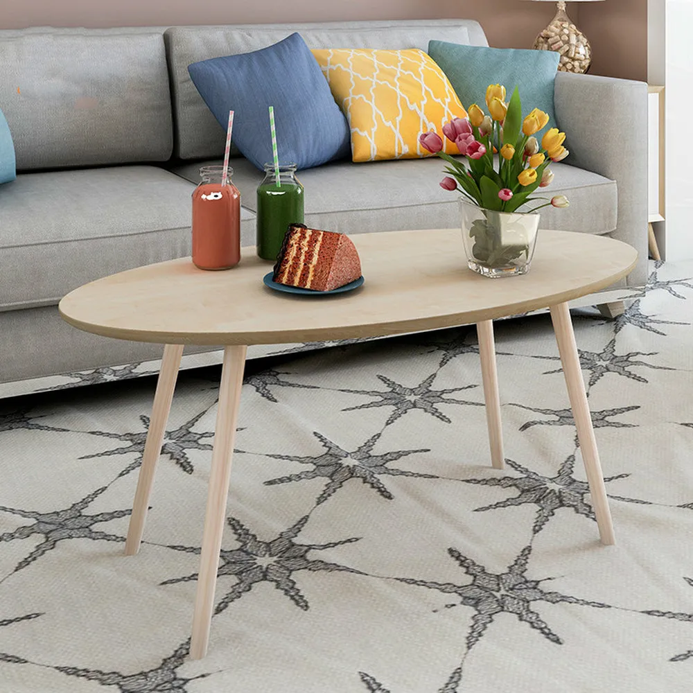 Nordic Tea Table Simple Modern Tea Table Small Household Low Table Creative Coffee Table Assembly Living Room LM01041648