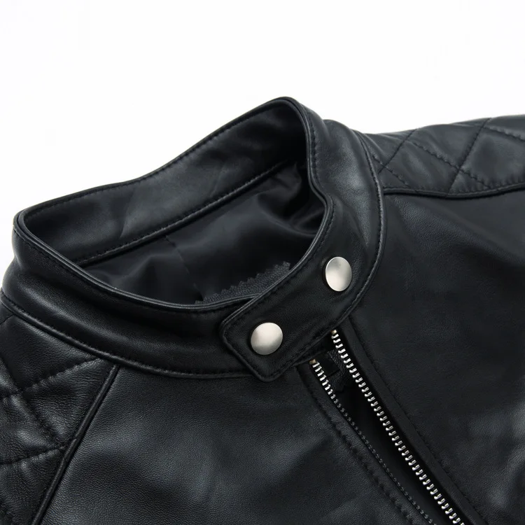 Шикарные мужские мото и байкерские куртки из овечьей кожи куртки пальто S-3XL Размер D920