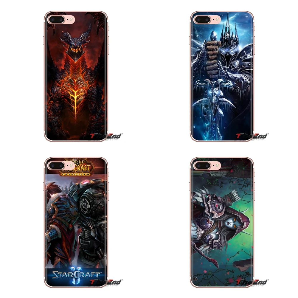 World Of Warcraft Soft Transparent Cases Covers For Huawei Nova 2 3 2i 3i Y6 Y7 Y9 Prime Pro GR3 GR5 2017 2018 2019 Y5II Y6II |