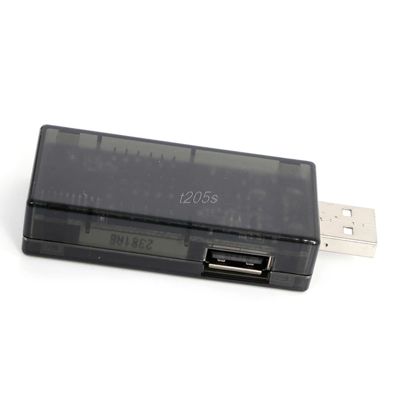 USB Current Voltage Tester USB Voltmeter Ammeter Detector Double Row Shows New T12 Drop ship