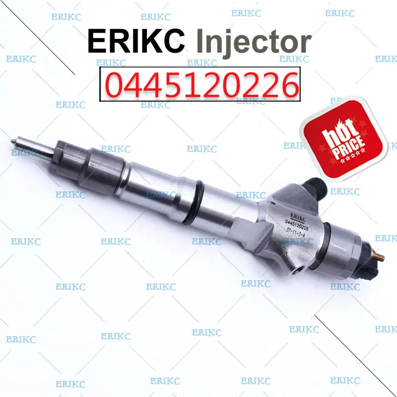 

ERIKC 0445120226 автомобильный двигатель CRIN 3 inejctor 0445 120 226 common rail Инжектор 0445 120 226 оригинальный электронный впрыск топлива