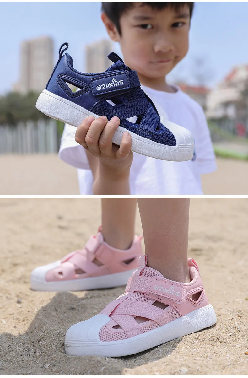 PINSEN 2019 Summer Kids Shoes For Boys Sneakers Fashion Children Shoes Girls Casual Sport shoes (7)