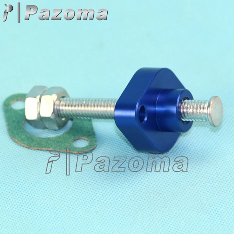 Motorcycle Accessories Blue Manual Adjuster Cam Timing Chain Tensioner For Kawasaki Off-Road Kl 250 a/c 78-84 Klx 250 94-96 Kl 600 650 Klr