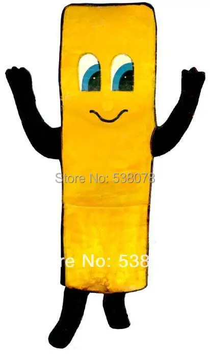 2084 Restauration Rapide Publicité Mascotte Frite Mascotte Costume Dessin Animé Personnage Fête Carnaval En Peluche Mascotte Kit Costume Livraison
