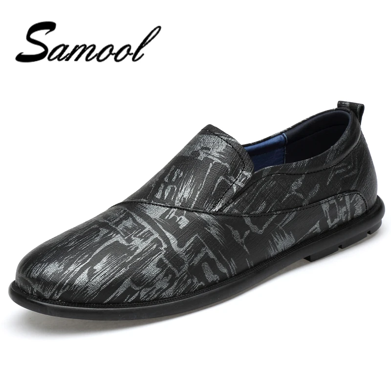 

2018 Genuine Leather Causal Shoes Men Slip On Loafers Moccasins Luxury Brand Design cheap shoe Oxford Plus Size 38-45 JX5