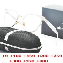 Модные женские фотохромные очки для чтения с кошкой, женские леопардовые цветные оправы, мужские ультралегкие женские очки по рецепту+ 0-to4.0NX