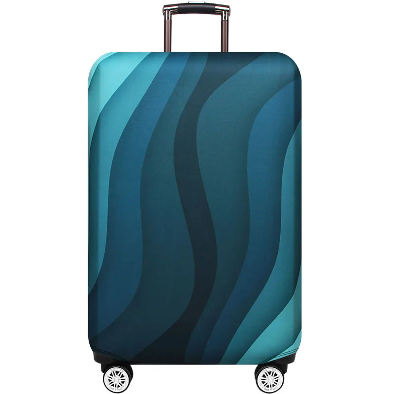 TRIPNUO Rock эластичный багажный Защитный чехол для 19-32 дюймов Чехол на колесиках защитный Пылезащитный Чехол с мультяшными рисунками аксессуары для путешествий - Цвет: W