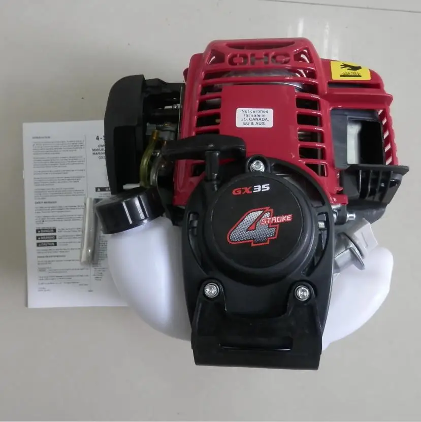 

GX35 GASOLINE ENGINE 35.8CC 1.2HP 4 CYCLE BACKPACK 35CC BRUSHCUTTER TRIMMER KNASCK SPRAYER WIPPER STRIMMER MOTORBIKE
