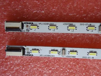 

led backlight screen LED42X8100PDE LED 35017968 KPL 420B1LED3 1pcs=44led 472mm