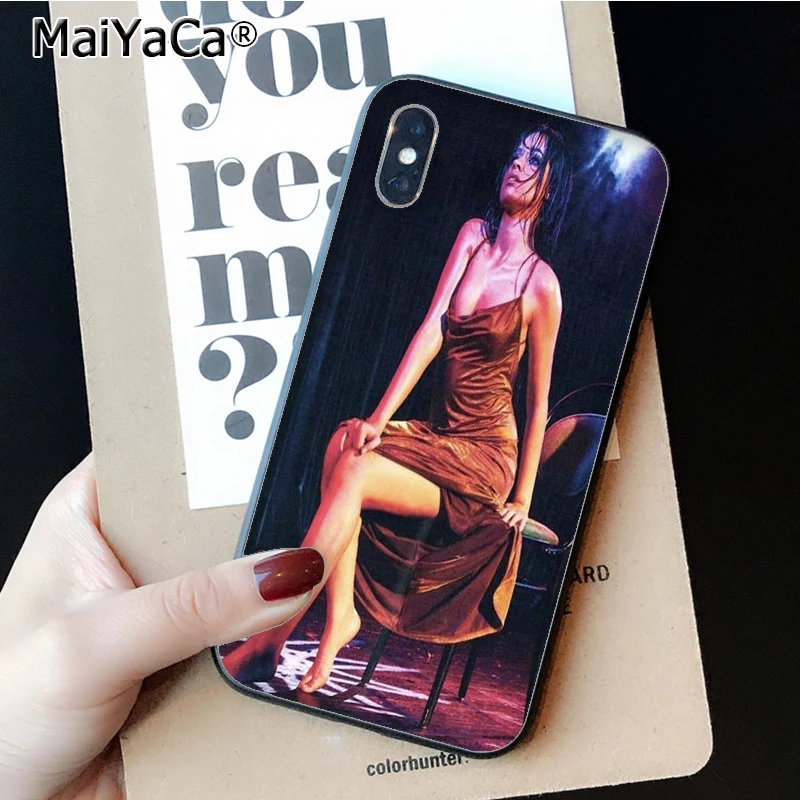MaiYaCa Camila Cabello DIY Painted Phone Accessories Case for Apple iPhone 8 7 6 6S Plus X XS MAX 5 5S SE XR Cellphones
