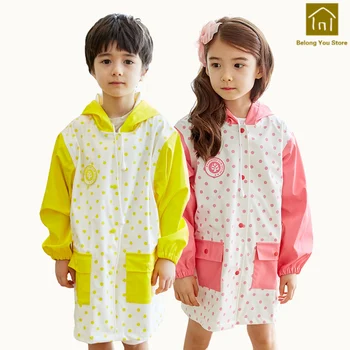 

Children Waterproof Raincoat Poncho Girl Kids Rain Coat Boy Pluie Cape Raindonnee Cloaks For Women Raincoat For Children JKR105