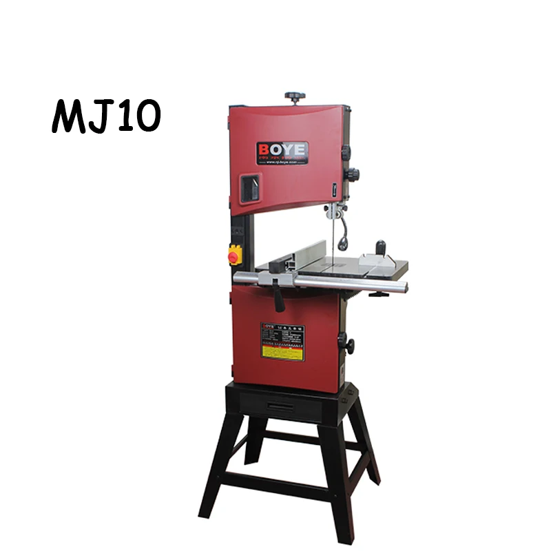 Woodworking Band Saw Household Mini Band Saw Solid Wood Flooring Installation Work Table Saws MJ10