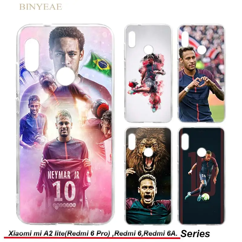 

Soccer player Neymar 10 Case for Xiaomi Mi A2 lite & Redmi 6 Pro 5.84 inches Redmi 6 6A 5.45 inch TPU Silicone Cover Phone Shell