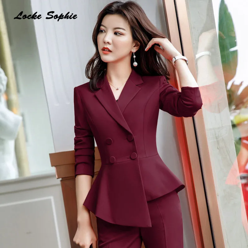 1pcs Women's Plus size Blazers coats 2019 Summer cotton Slim fit SIrregular mall Suits jackets ladies Skinny Blazers Suits coats