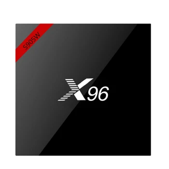 

Android 9.0 X96 Smart TV BOX S905W Quad Core 2.4G Wireless WIFI Set-top Box Support iptv