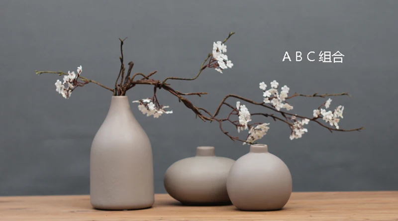 Классическая черная/белая керамическая ваза, Настольная Маленькая ваза, китайская фарфоровая ваза для цветов, креативный подарок, домашний декор