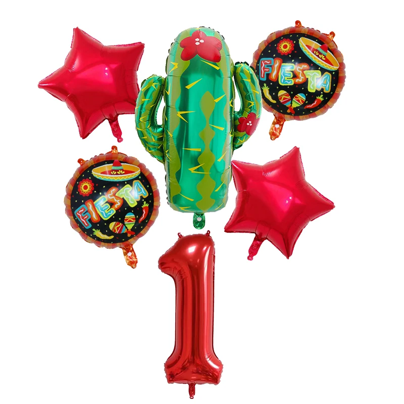 6 шт. вечерние воздушные шары 30 &quotс номером Globos Мексика авокадо фольга для дня