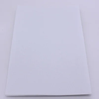 CMCYILING 20 шт./партия 20*30 см черно-белая фетровая ткань толщина 1 мм полиэфирная ткань для DIY альбом для вырезок для рукоделия войлочный лист - Цвет: 20 Pcs   White