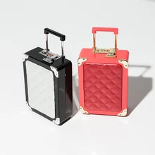 4 farben Kunststoff trolley kombination schloss anzahl handtasche abendtasche clutch für party geldbörse