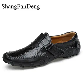 

Men Casual Leather Shoes Plus Size Business Leather Shoes Soft Comfortable Men Shoes High Quality Classic Men Casual Shoes Flats