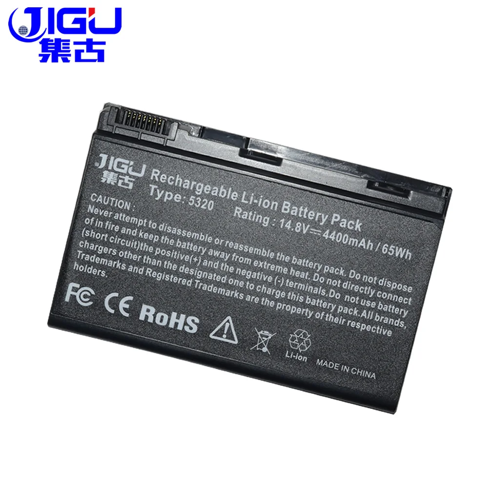 Аккумулятор JIGU для ноутбука Acer LC.BTP00.006 TM00742 Extensa 5210 300508 5220 201G08 5230 5420 5420G 5610 5610G