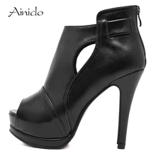 AINIDO Neue Frauen Brautkleid Reizvolle Absatzschuhe Plattform Sexy Stilettos Pumpen Sapatos Femininos Schuhe