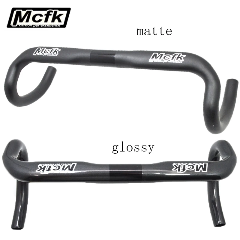 MCFL Full Carbon Fiber Road Bicycle Handlebars Bent Bar Bike Parts