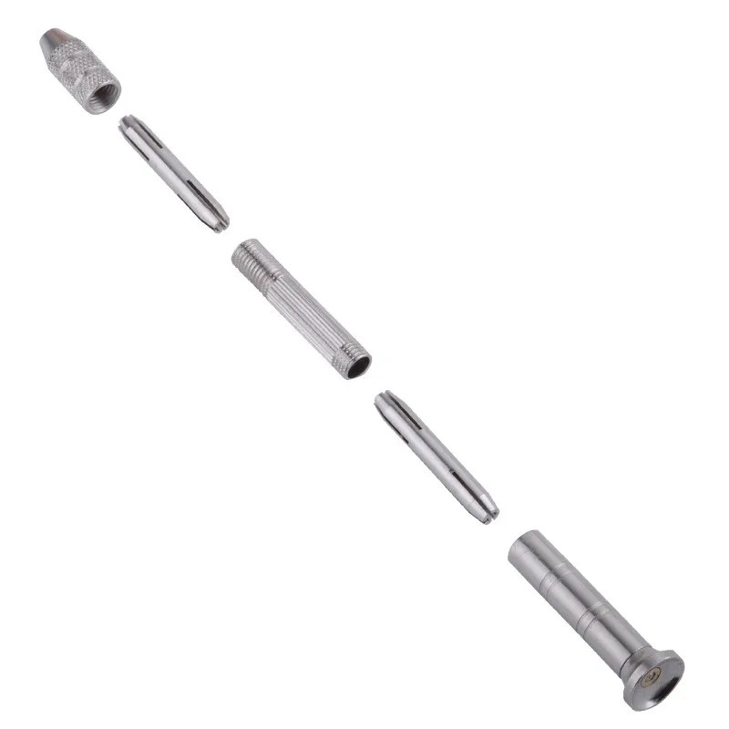 Flexsteel мини ручная дрель Chuck twsit микро сверла 0.3-2.5 мм adjuestable pin вице Для DIY резьба инструмент