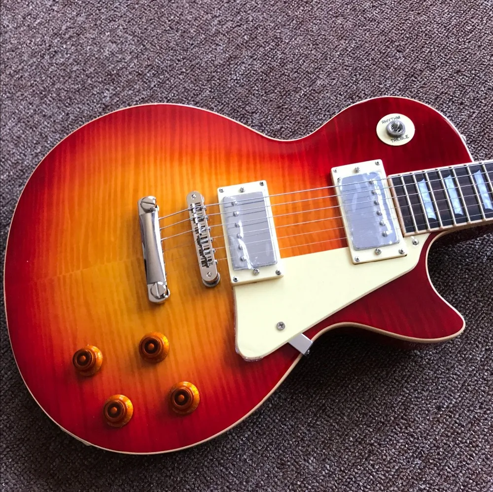 

Solid body replica guitar Korean hardware electric guitar top quality guitarra electrica diy guitar kit cuibin-269