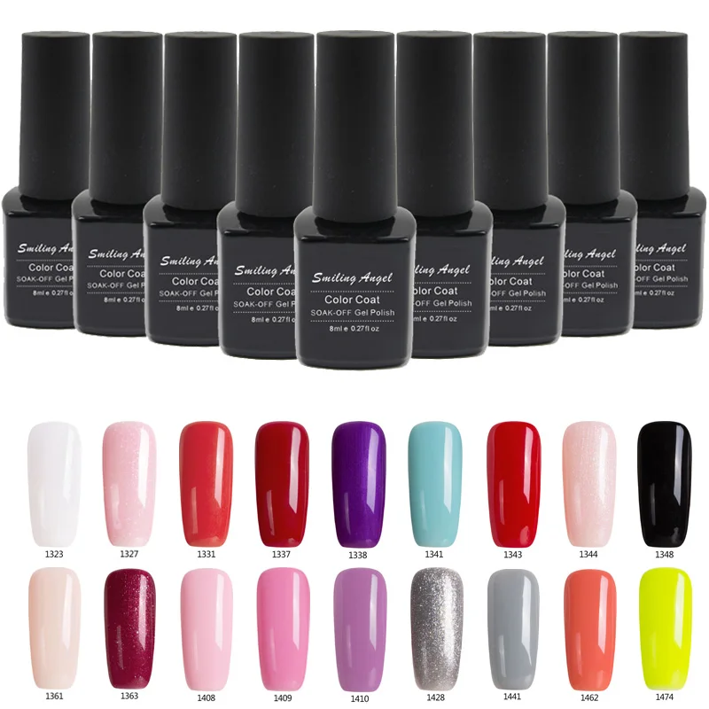 

1Pcs UV Gel Nail Polish Long-Lasting Nail Gel Peel Off Soak-off LED Lamp Bling Cosmetic Hot Color Gel Polish 8ML Environment
