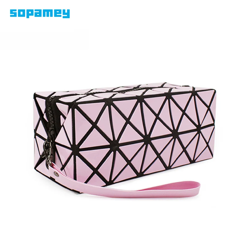 

SOPAMEY 2017 Women Cosmetic Bag Waterproof Makeup Make Up Wash Organizer Zipper Storage Ladies Pouch Travel Handbag Brand Design