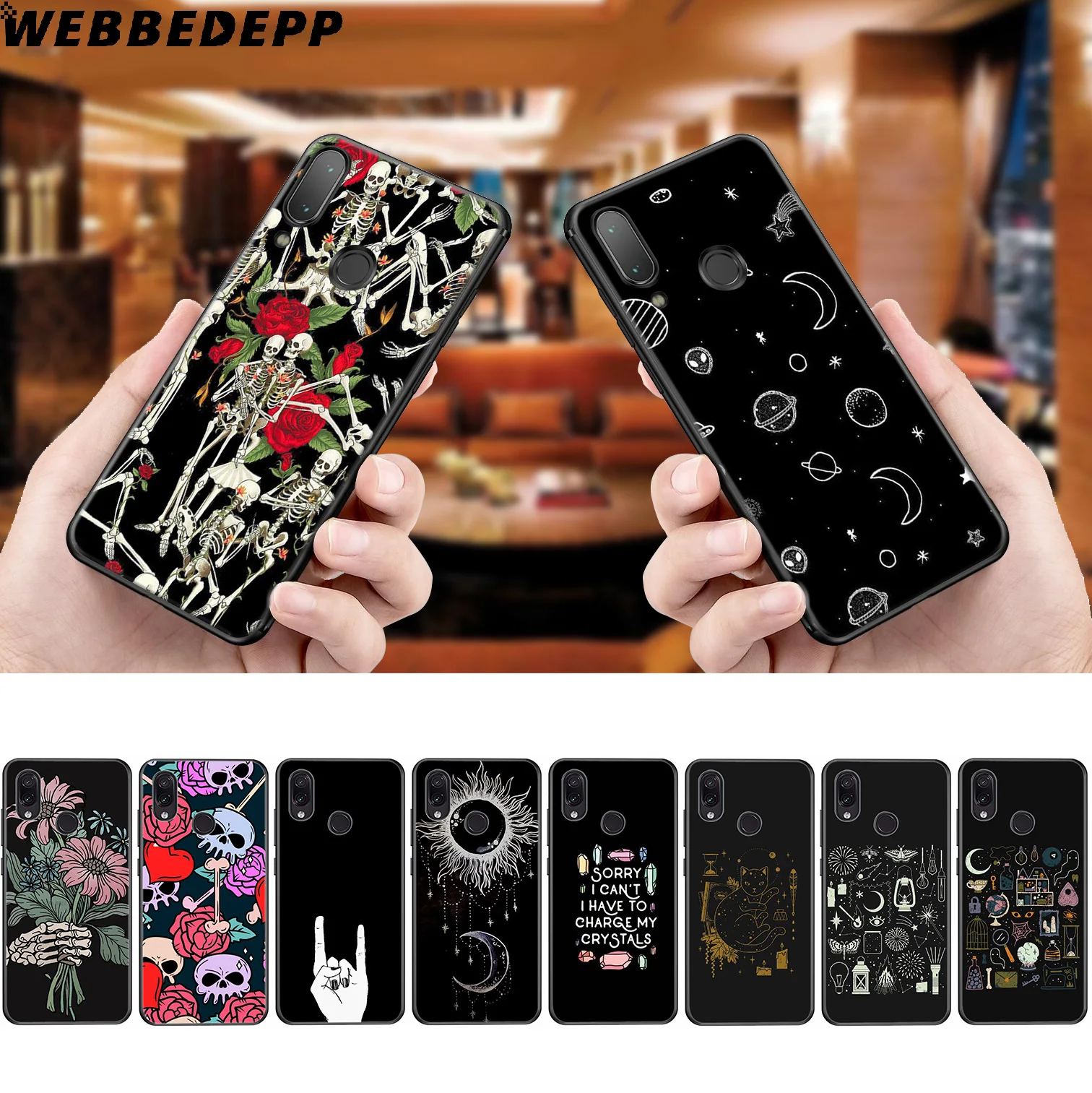 WEBBEDEPP Haunted Attic Hands Soft Case for Xiaomi Redmi K20 7A 4A 4X 5 5A 6 6A S2 Note 8 4 7 Pro Plus Prime |