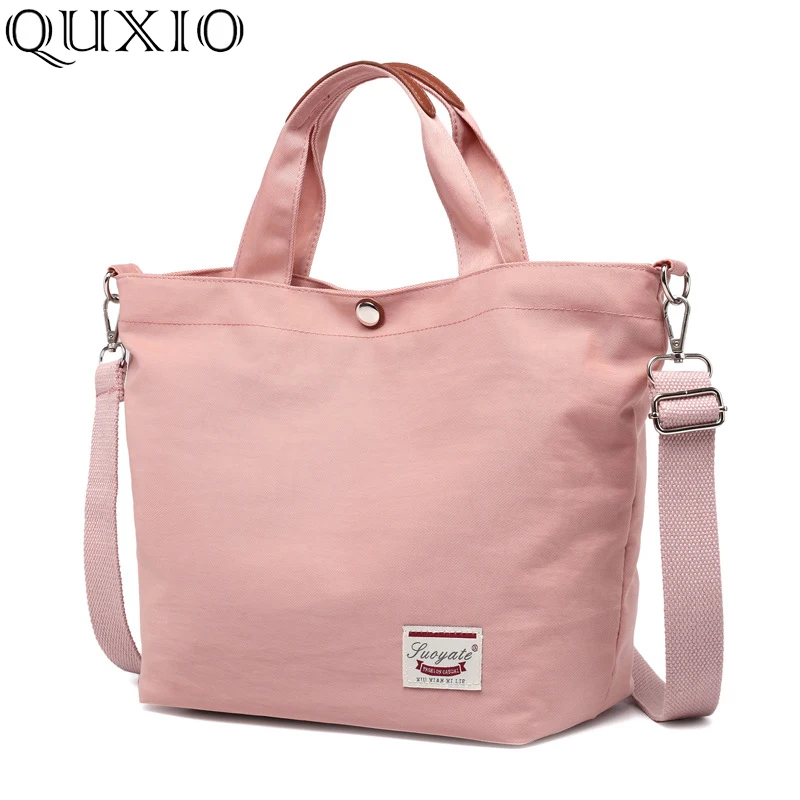 

12 Colors Women Canvas Casual Tote Bags 2019 Summer New Large Capacity Handbags For Ladies High Quality Shopper Shoulder Bag