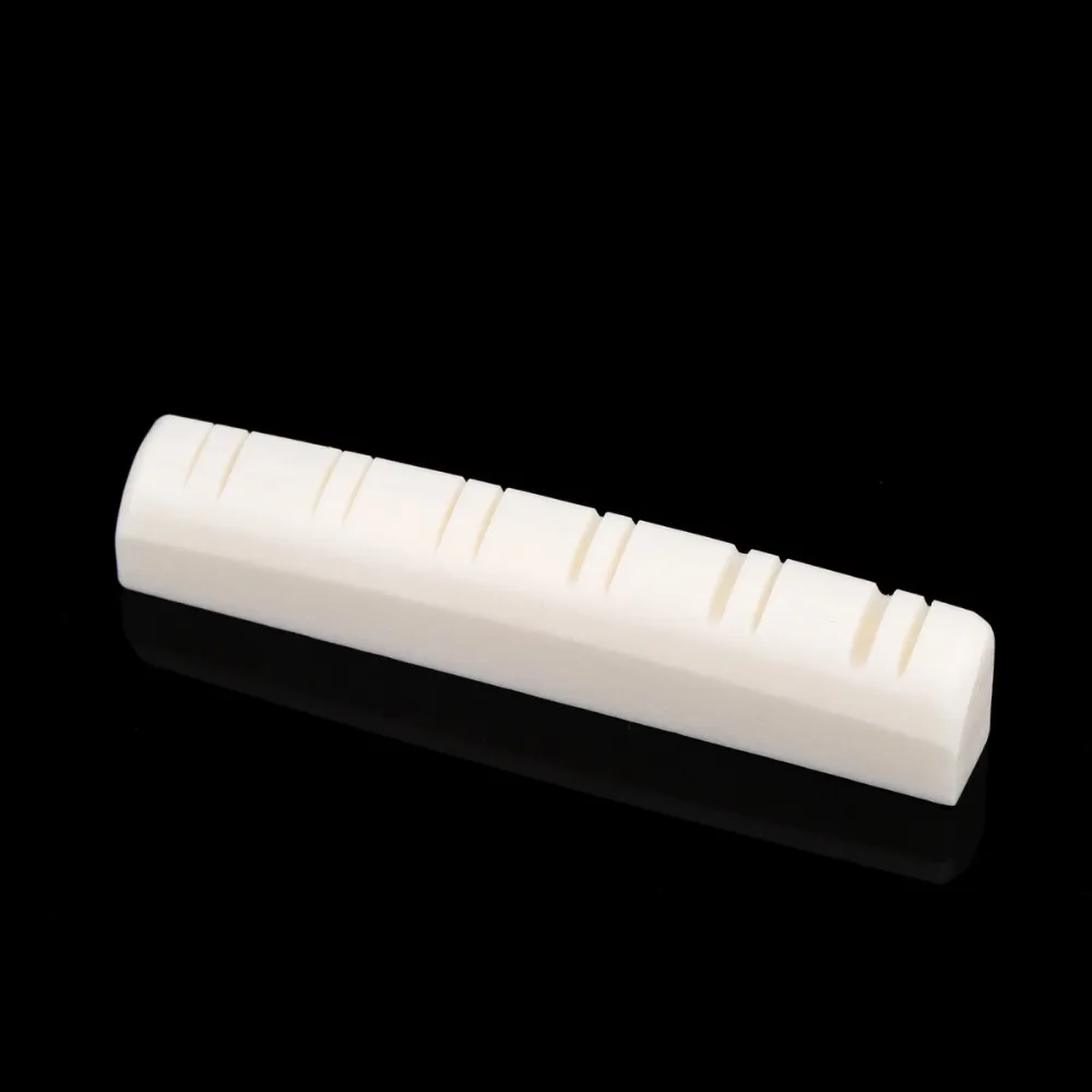 

Musiclily Slotted Bone 12-String Acoustic Guitar Nut, 49x6x9.2/8.7mm (2 Pieces)