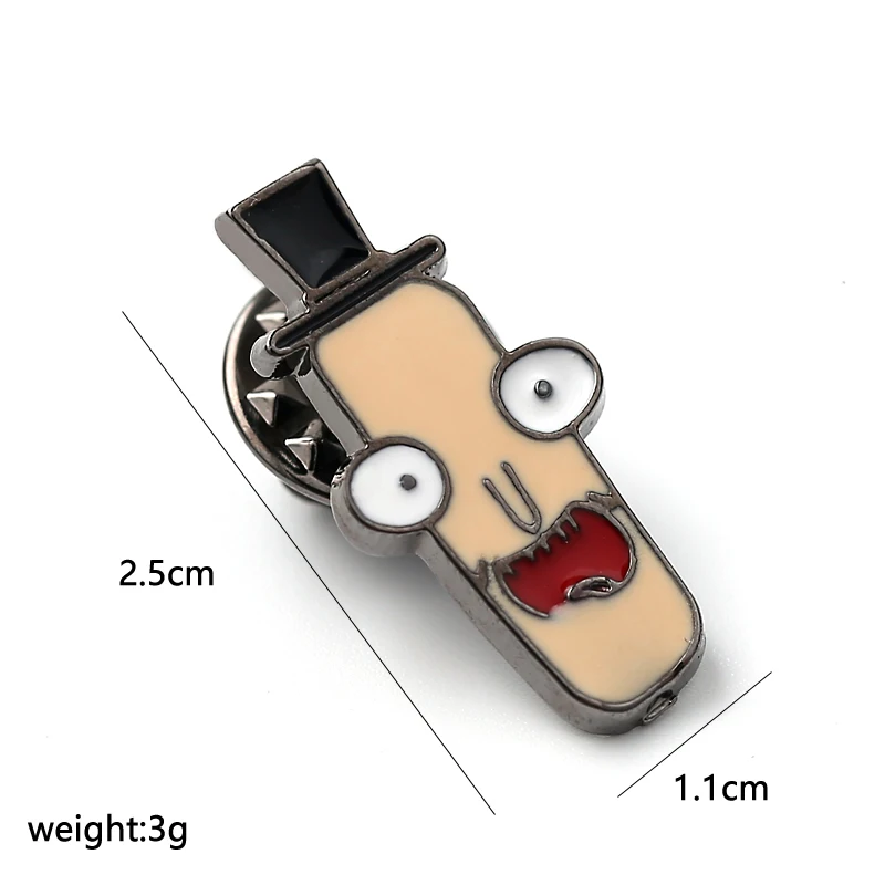 Классическая эмалированная брошь с рисунком Рика и Морти, иконы, стиль рубашки, джинсовые куртки, нагрудные значки, кнопки, броши для женщин, безделушки