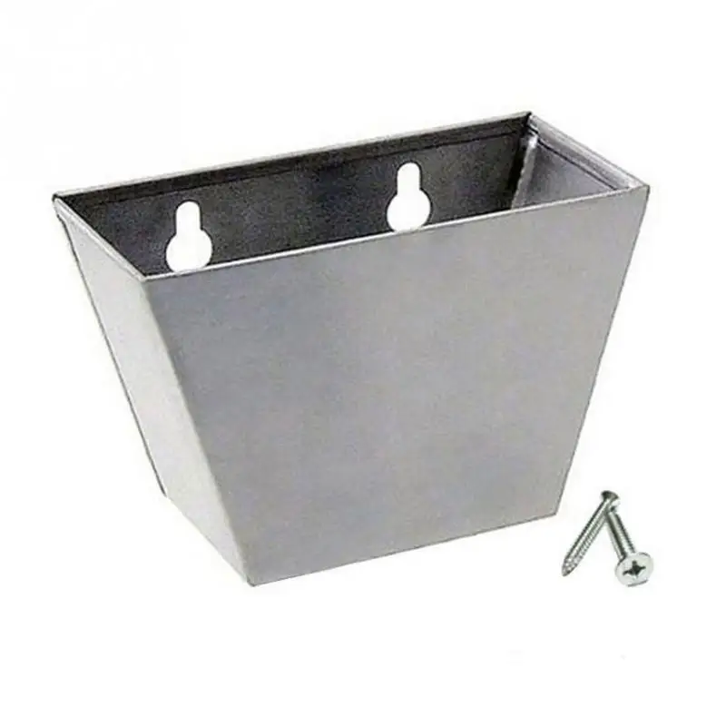 

1pc Stainless Steel Bottle Opener Wall Mounted Beer Cap Catcher Box with Screws For Kitchen Bar Holder Tool
