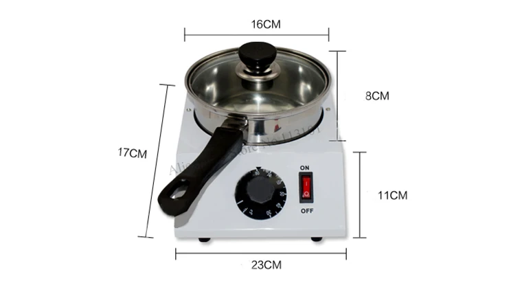 Chocolate Melting Machine Chocolate Melting Pot With Adjustable Thermostat