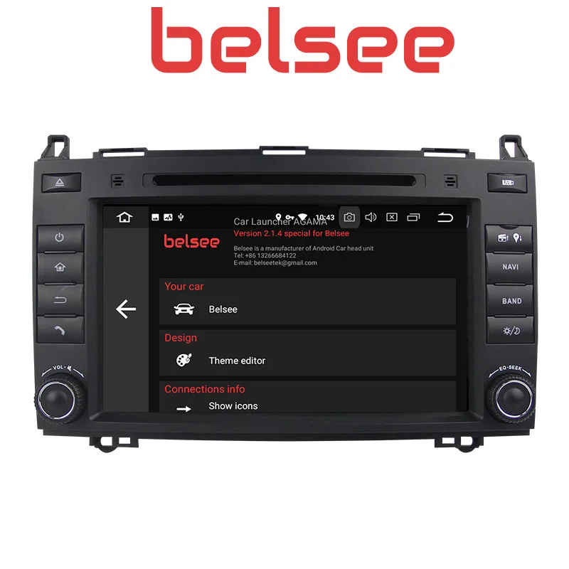 Belsee Android 8,0 Авторадио автомобильный gps навигационный блок Mercedes Benz A-Class W169 B200 B180 B-Class W245 Sprinter Viano Vito