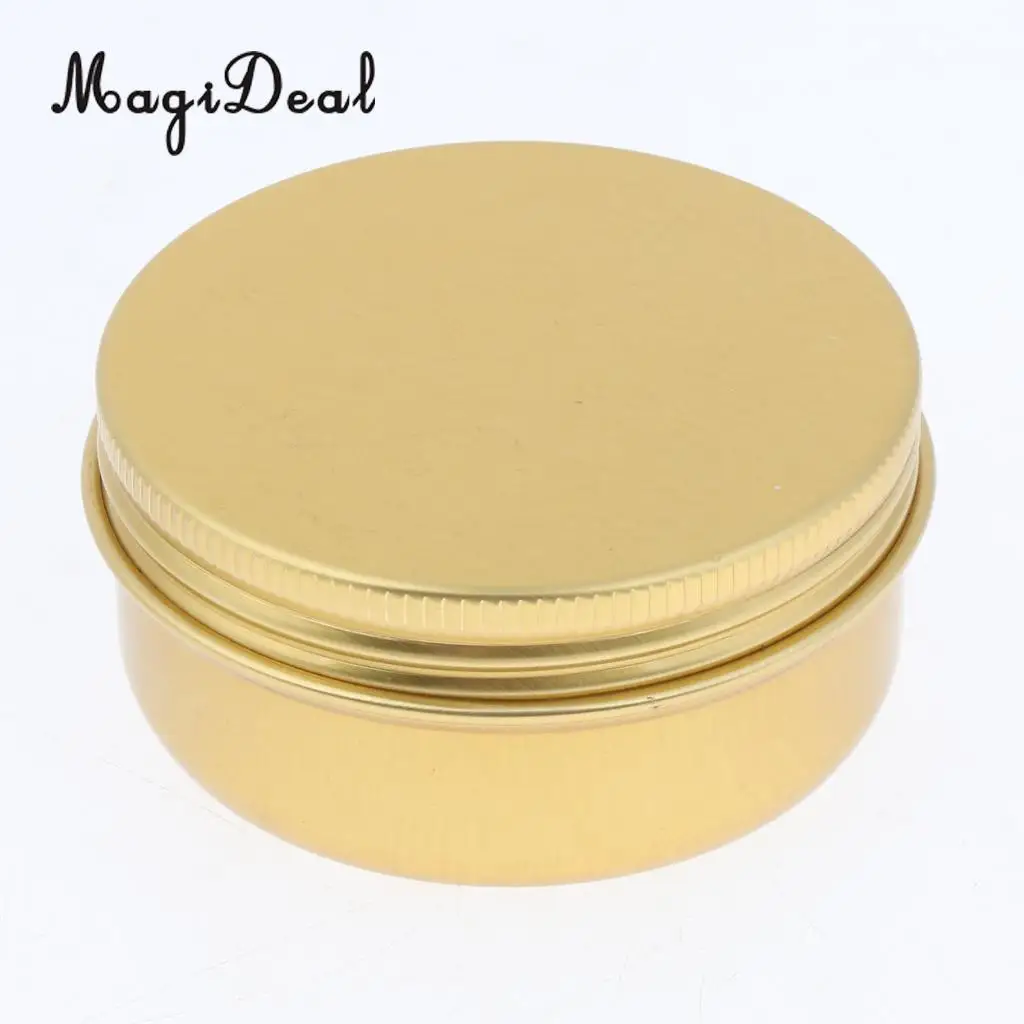 Bulk Lot of 20pcs Aluminum Cosmetic Makeup Cream Empty Lip Balm Nail Arts Eyeshadow Jars Tin Box Case 50g
