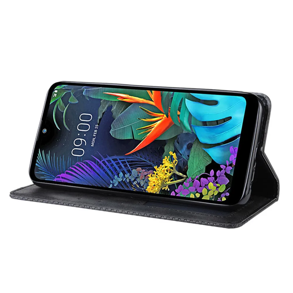 Чехол для LG Q60 роскошный чехол бумажник из искусственной кожи Q70 LGQ60 LGQ70 Защитные