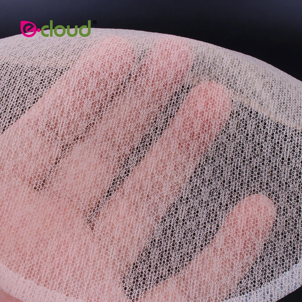 1-5PCS/bag Korean Double side Mono Hairnet For Making Wig Lace Wig Toupee U Part Skin Color Lace Hairnet Material For Wig Caps
